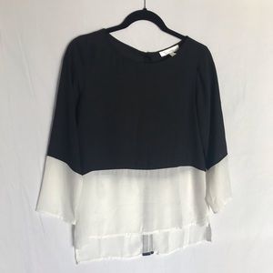 Lumiere Button-Up Back Shirt